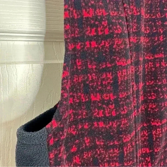 Northern Reflections Vest Fleece Red & Black Size Extra Large - Picture 12 of 16